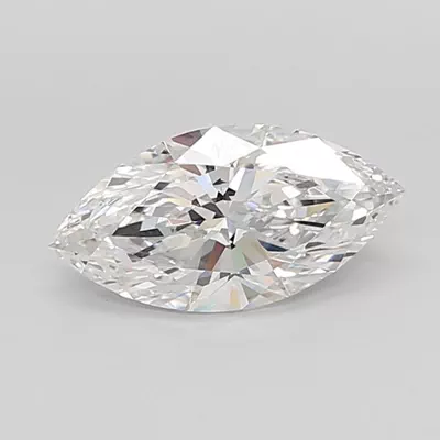 3.51ct E VVS2 Rare Carat Ideal Cut Marquise Lab Grown Diamond