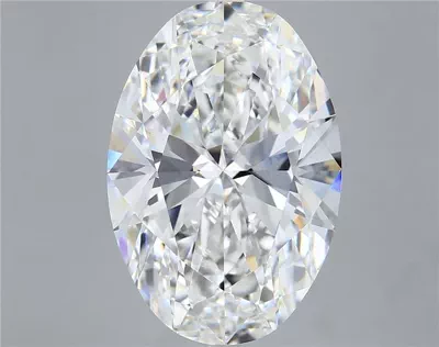 10.09ct F VVS2 Rare Carat Ideal Cut Oval Lab Grown Diamond