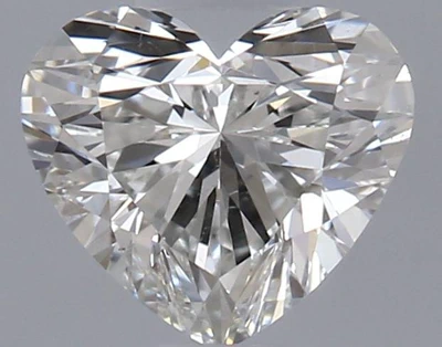 0.61ct H SI1 Rare Carat Ideal Cut Heart Diamond