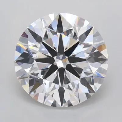 2.01ct E VVS1 Rare Carat Ideal Cut Round Lab Grown Diamond
