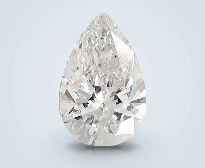 3.08ct E VS1 Rare Carat Ideal Cut Pear Lab Grown Diamond