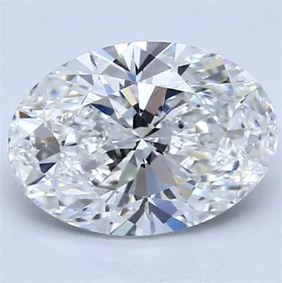1.59ct D VVS2 Rare Carat Ideal Cut Oval Lab Grown Diamond