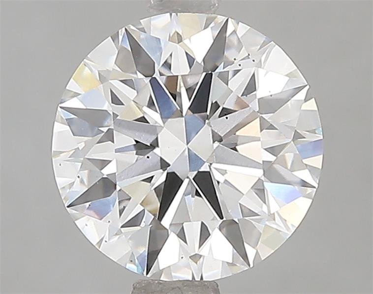 2.09ct E SI1 Rare Carat Ideal Cut Round Lab Grown Diamond