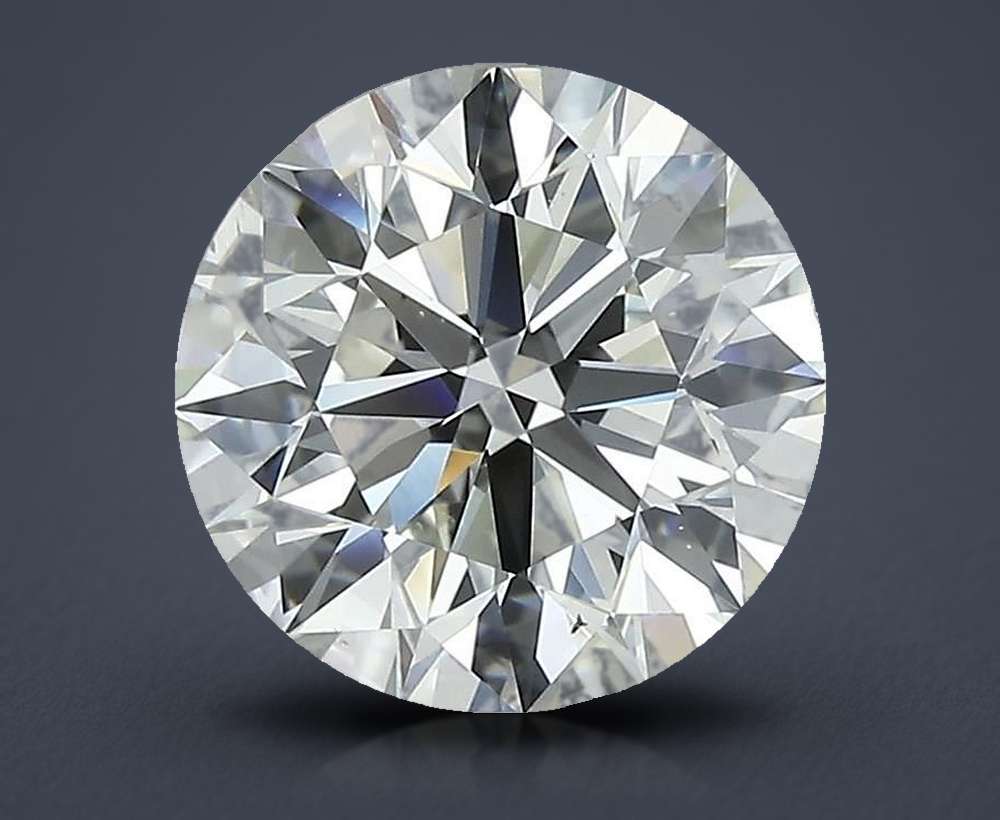 3.00ct K VS2 Excellent Cut Round Diamond