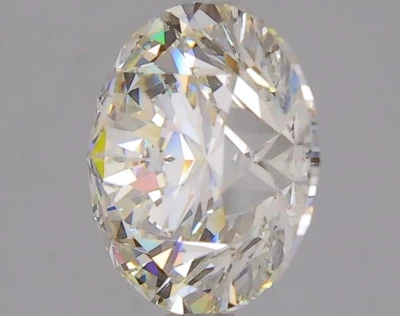 3.03ct H VVS2 Excellent Cut Round Lab Grown Diamond
