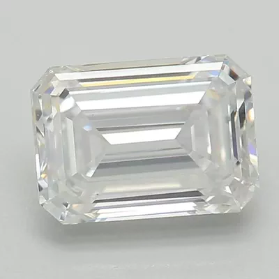 1.06ct E SI1 Excellent Cut Emerald Lab Grown Diamond