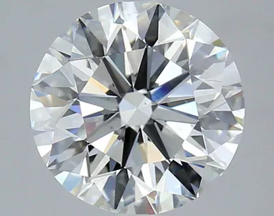 2.60ct I SI1 Rare Carat Ideal Cut Round Diamond