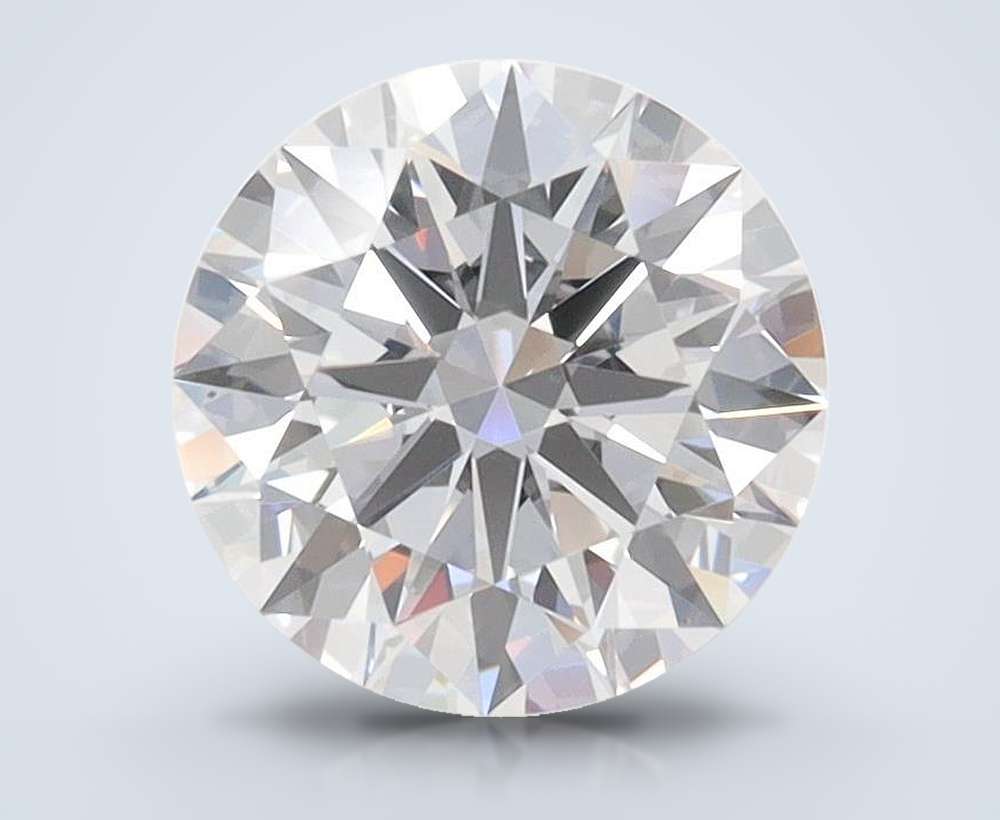 1.78ct D VVS1 Rare Carat Ideal Cut Round Lab Grown Diamond