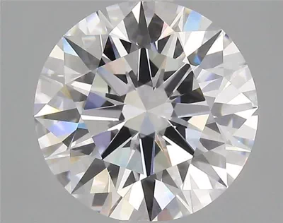 7.01ct H VVS1 Rare Carat Ideal Cut Emerald Diamond