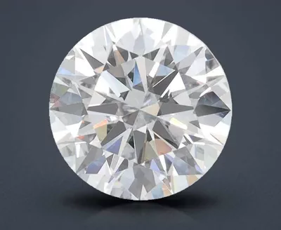 1.37ct D FL Rare Carat Ideal Cut Round Lab Grown Diamond