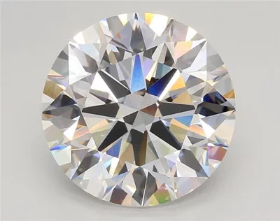 5.54ct E VVS2 Rare Carat Ideal Cut Round Lab Grown Diamond