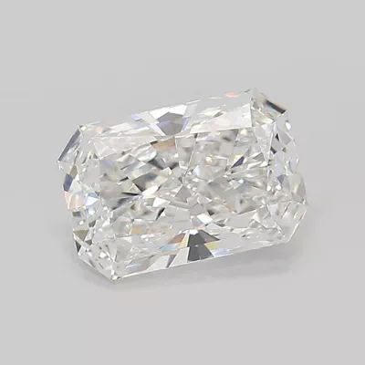 1.93ct E VVS2 Rare Carat Ideal Cut Radiant Lab Grown Diamond