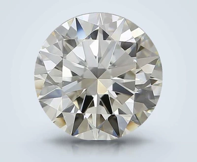 2.21ct K VVS2 Rare Carat Ideal Cut Round Diamond