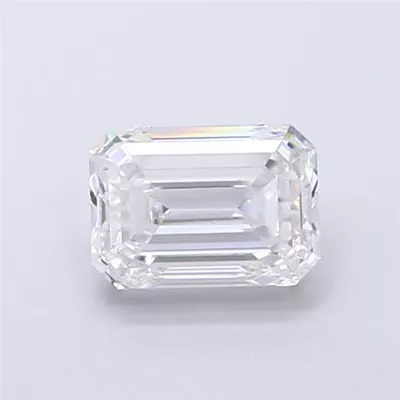 1.51ct D VS1 Very Good Cut Emerald Lab Grown Diamond