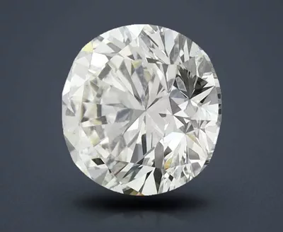 2.74ct J VVS2 Excellent Cut Round Lab Grown Diamond