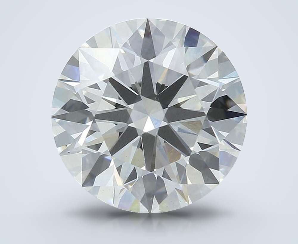 2.80ct H VS1 Rare Carat Ideal Cut Round Lab Grown Diamond