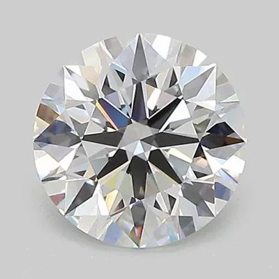 1.26ct D VS1 Rare Carat Ideal Cut Round Lab Grown Diamond