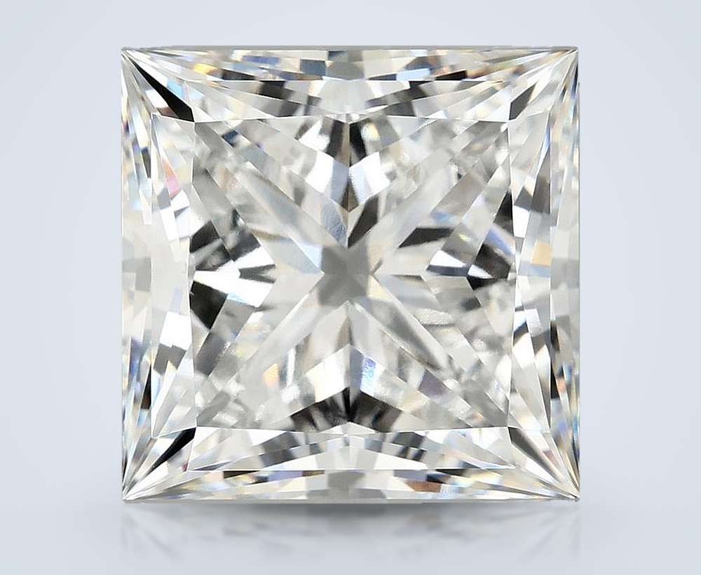 12.62ct E VVS2 Rare Carat Ideal Cut Princess Lab Grown Diamond