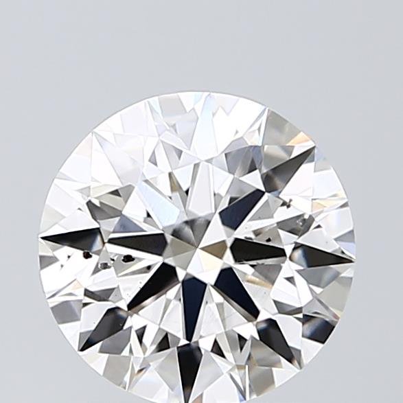 2.03ct F SI1 Rare Carat Ideal Cut Round Lab Grown Diamond