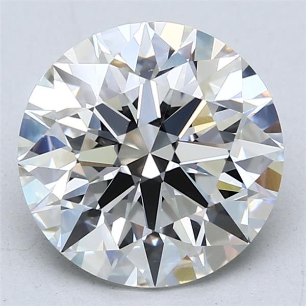 3.54ct F VVS2 Rare Carat Ideal Cut Round Lab Grown Diamond