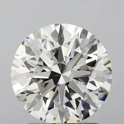 2.62ct I VVS2 Rare Carat Ideal Cut Round Lab Grown Diamond
