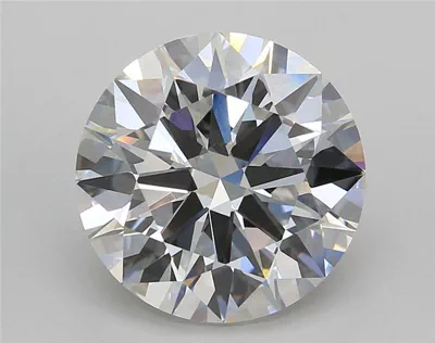 5.02ct G VVS2 Rare Carat Ideal Cut Round Lab Grown Diamond