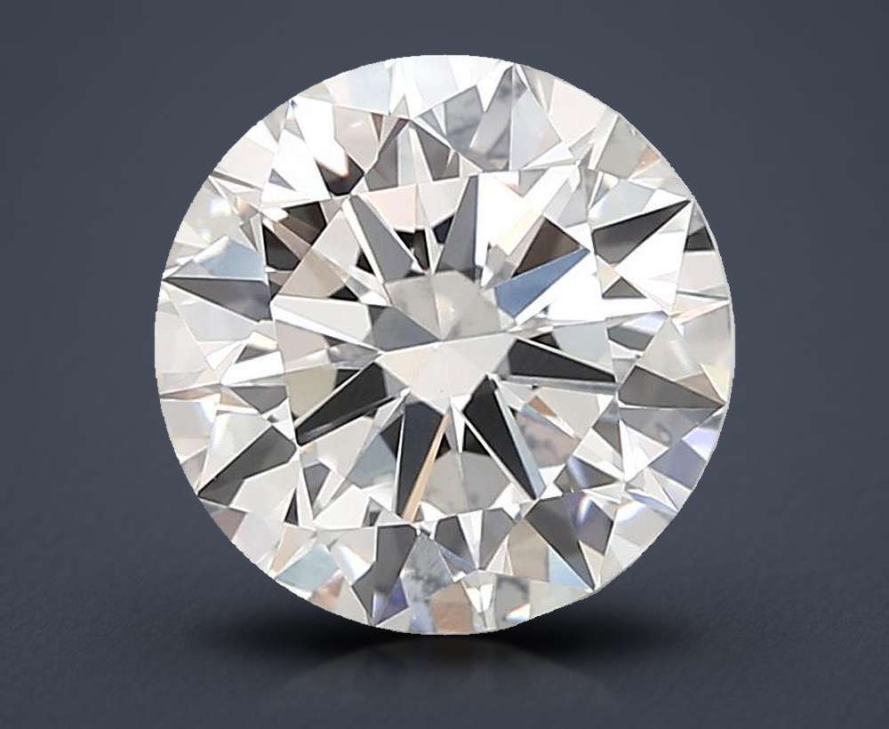 3.01ct F VS1 Excellent Cut Round Lab Grown Diamond