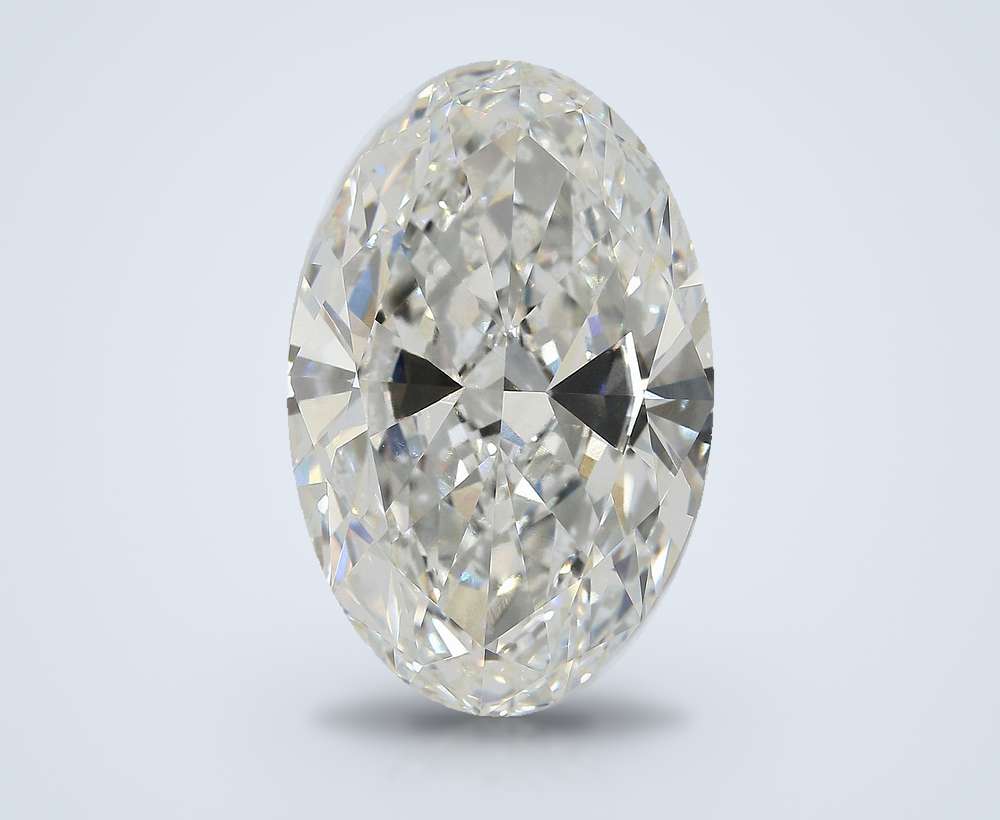 16.84ct F VVS2 Very Good Cut Oval Lab Grown Diamond