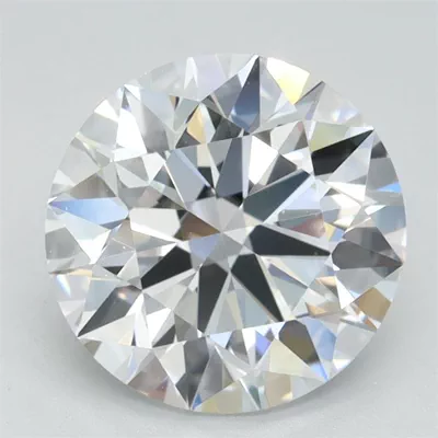 2.35ct D FL Rare Carat Ideal Cut Round Lab Grown Diamond