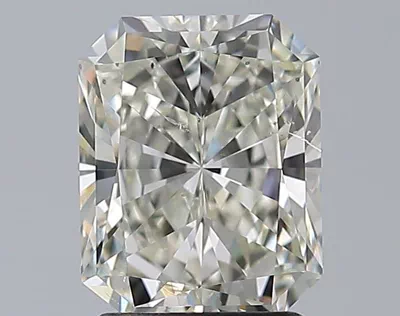 2.01ct J SI2 Rare Carat Ideal Cut Radiant Diamond
