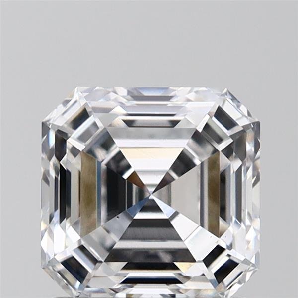 1.58ct D VS1 Rare Carat Ideal Cut Asscher Lab Grown Diamond