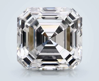 1.58ct D VS1 Rare Carat Ideal Cut Asscher Lab Grown Diamond