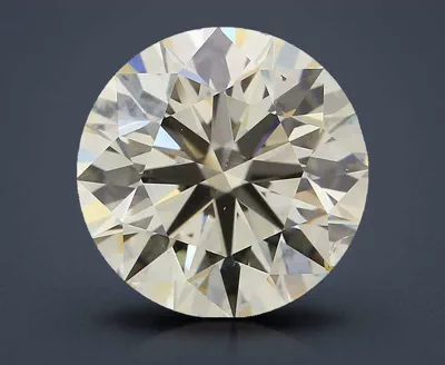 2.58ct J VS2 Rare Carat Ideal Cut Round Diamond