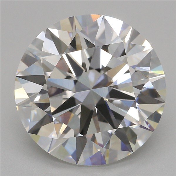 3.50ct F VVS2 Excellent Cut Round Lab Grown Diamond