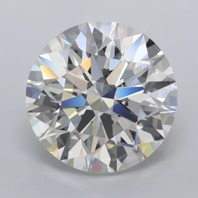 3.15ct F FL Rare Carat Ideal Cut Round Lab Grown Diamond