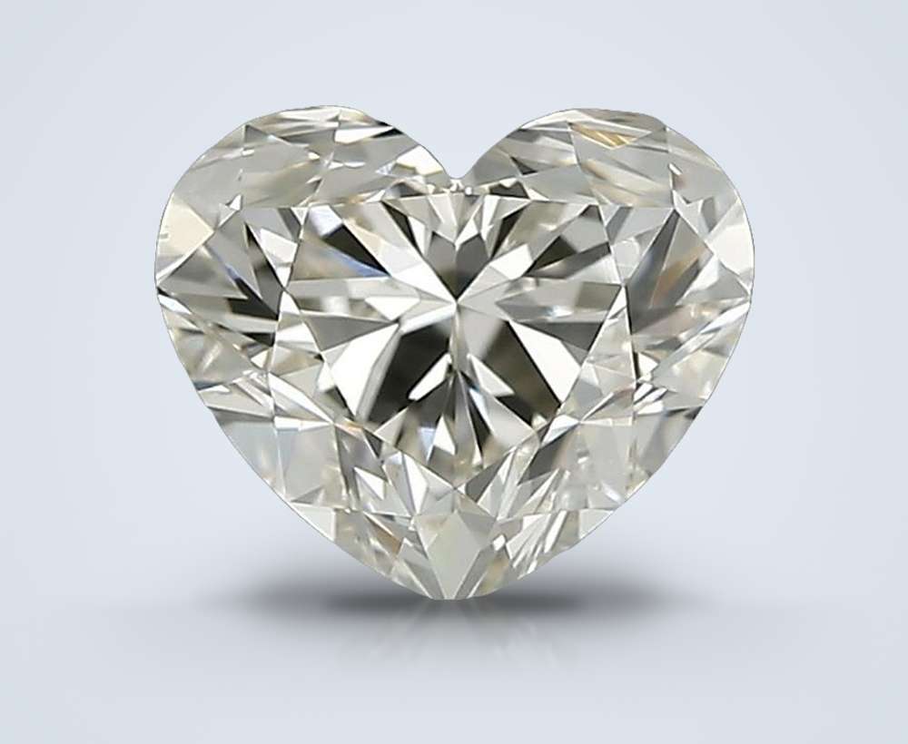 1.01ct I VS1 Rare Carat Ideal Cut Heart Diamond