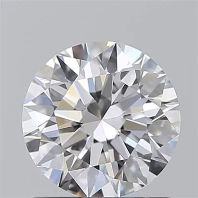 1.12ct D FL Rare Carat Ideal Cut Round Diamond