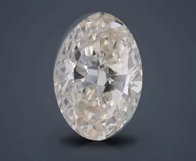 20.18ct K VVS1 Rare Carat Ideal Cut Oval Diamond