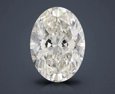 4.03ct H VS2 Rare Carat Ideal Cut Oval Lab Grown Diamond