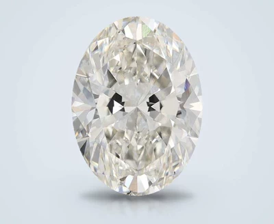 4.03ct H VS2 Rare Carat Ideal Cut Oval Lab Grown Diamond