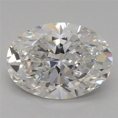 1.06ct E VVS2 Rare Carat Ideal Cut Oval Lab Grown Diamond