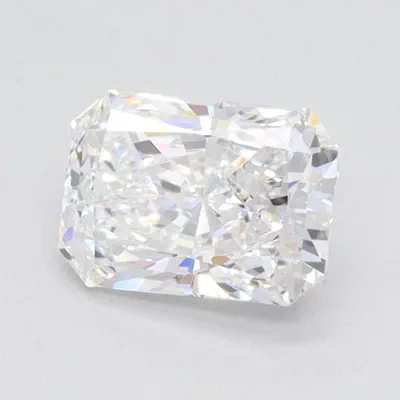 1.09ct D VVS1 Rare Carat Ideal Cut Radiant Lab Grown Diamond