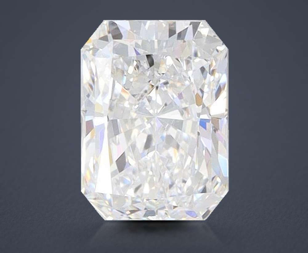 1.09ct D VVS1 Rare Carat Ideal Cut Radiant Lab Grown Diamond