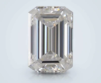 1.35ct D VVS2 Rare Carat Ideal Cut Emerald Lab Grown Diamond
