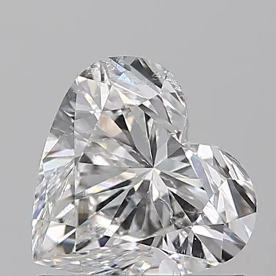 1.01ct E SI2 Rare Carat Ideal Cut Heart Diamond