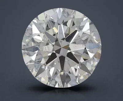 2.53ct J SI2 Rare Carat Ideal Cut Round Diamond