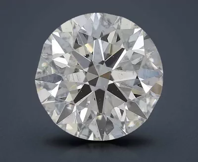 2.53ct J SI2 Rare Carat Ideal Cut Round Diamond