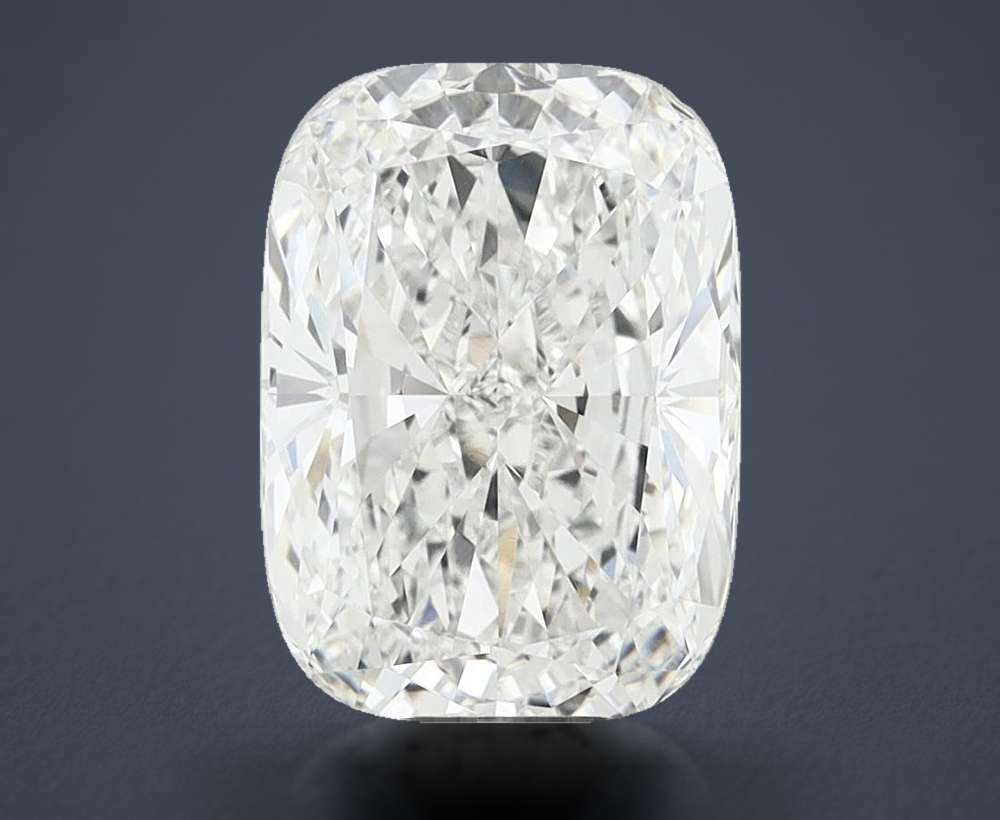 10.22ct F VVS2 Rare Carat Ideal Cut Cushion Lab Grown Diamond