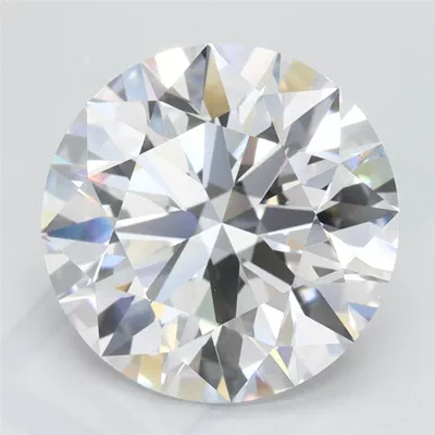 4.42ct D VVS1 Rare Carat Ideal Cut Round Lab Grown Diamond