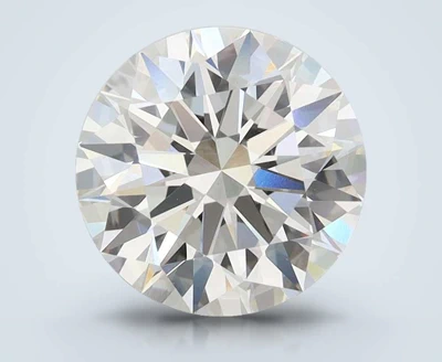 2.54ct G VVS2 Rare Carat Ideal Cut Round Lab Grown Diamond